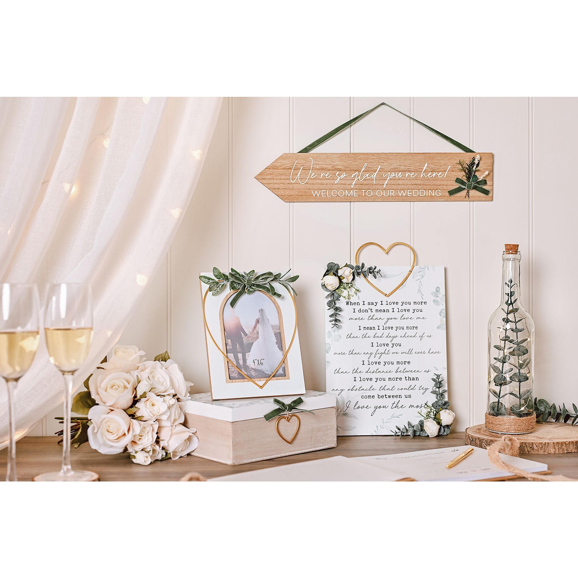 Wedding gifts decorations Sue Ryder