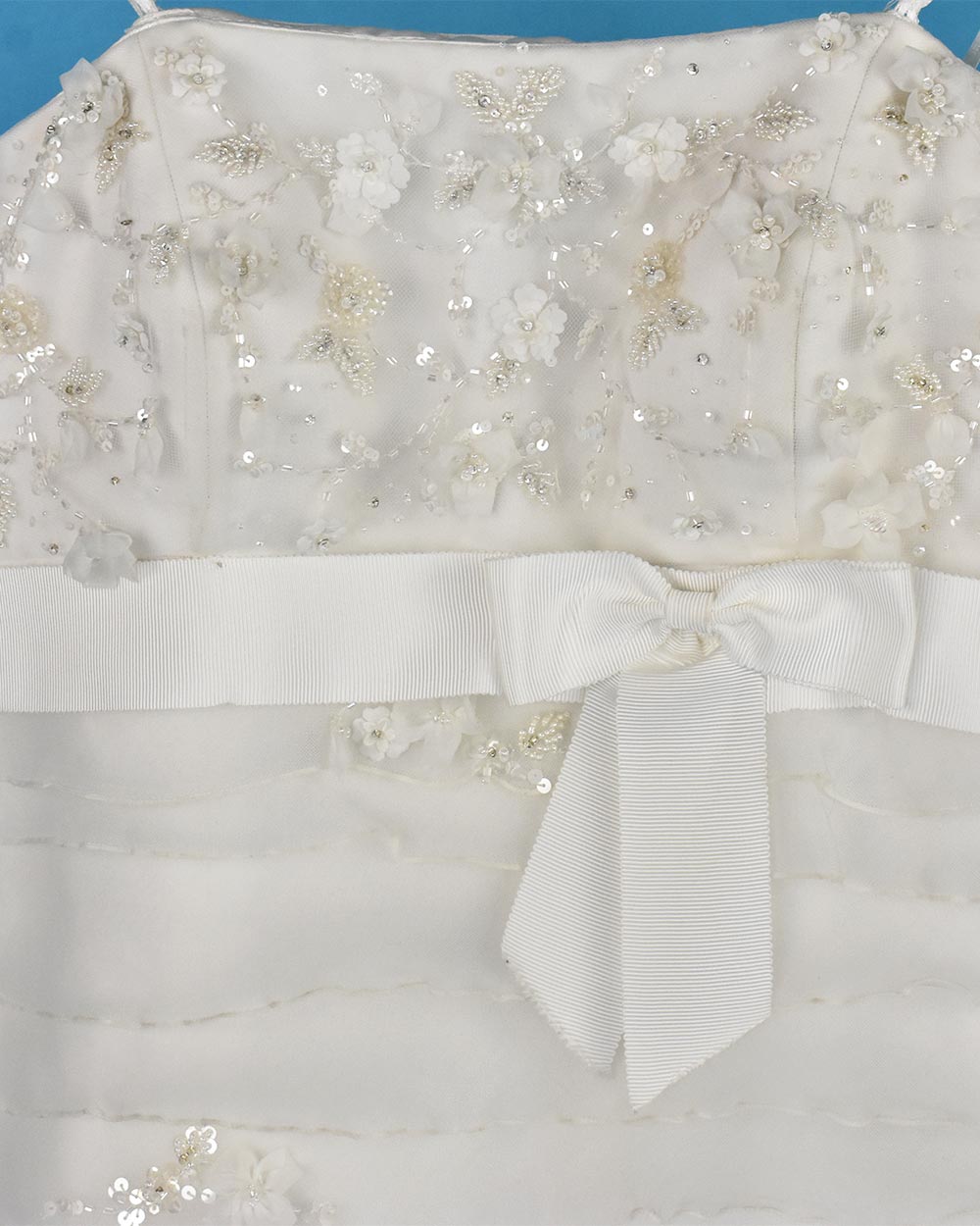Mori Lee Ivory Fishtail Wedding Dress Size 12