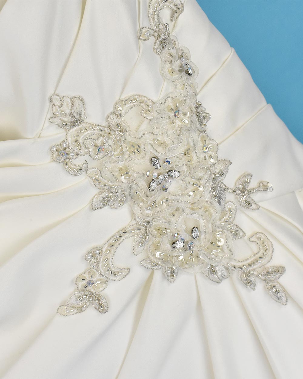 Phil Collins Ivory Strapless Wedding Dress Size 10