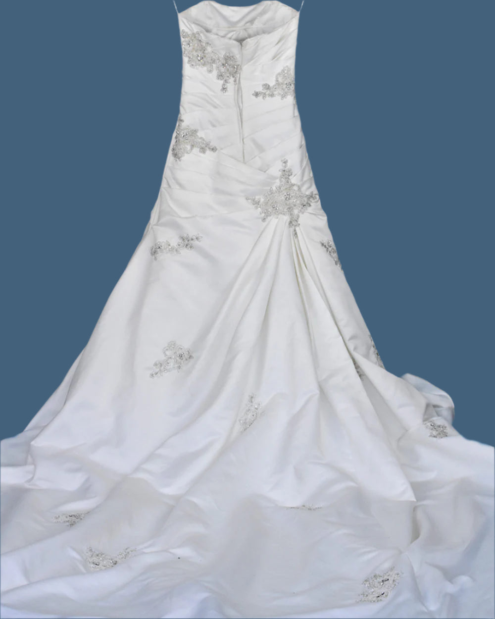 Phil Collins Ivory Strapless Wedding Dress Size 10