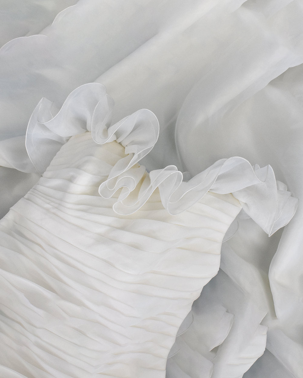 Madeline Gardener Ivory One Shoulder Wedding Dress Size 16