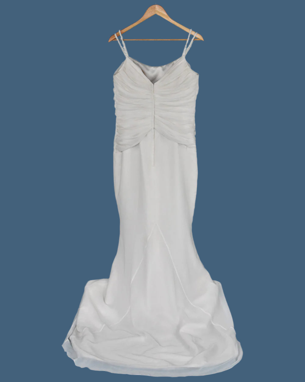 Amanda Wyatt Ivory Beaded Strap Wedding Dress Size 14