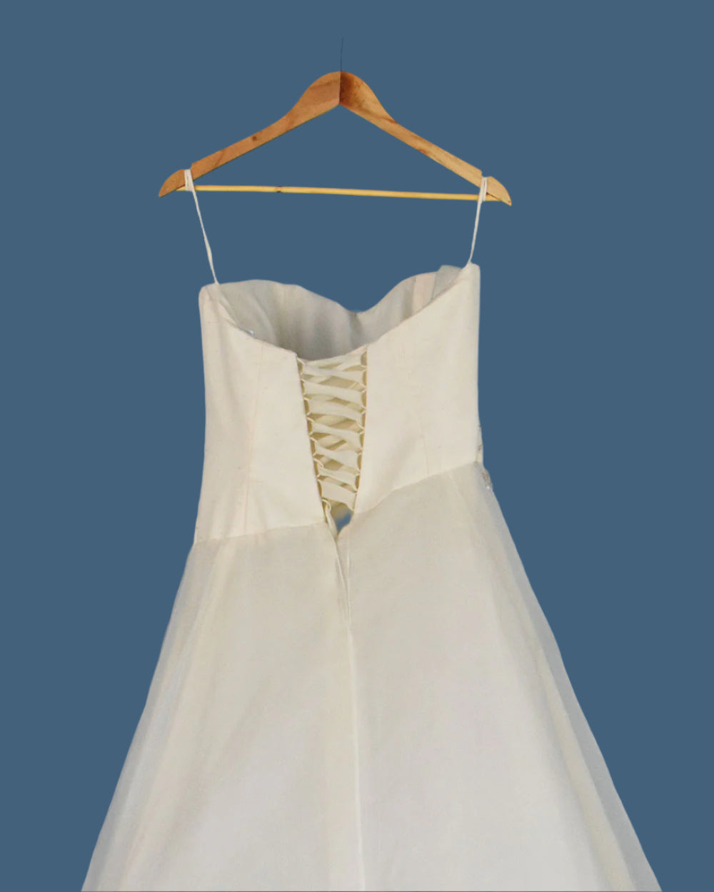Tiffany Bridal Ivory A Line Wedding Dress Size 14