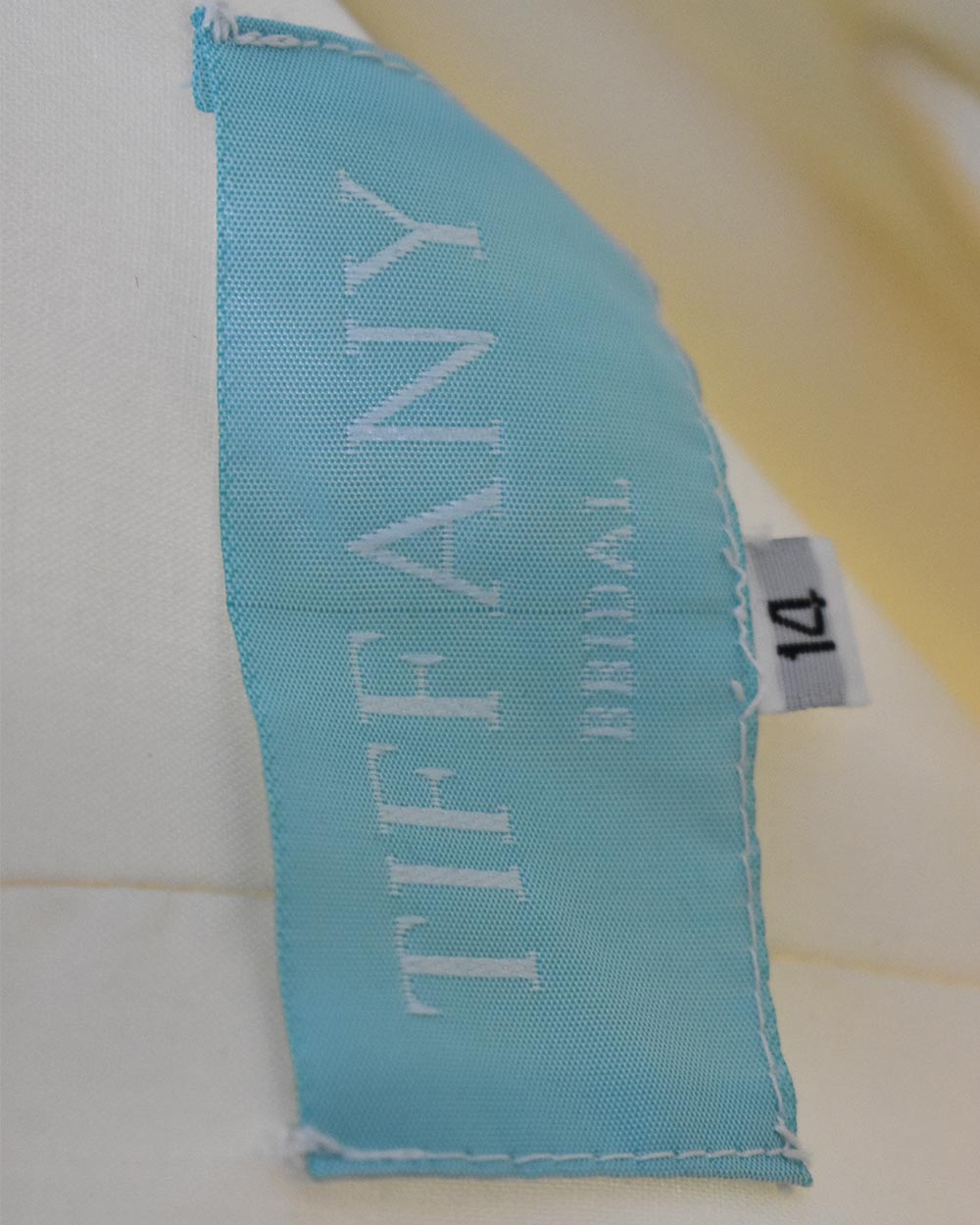 Tiffany Bridal Ivory A Line Wedding Dress Size 14