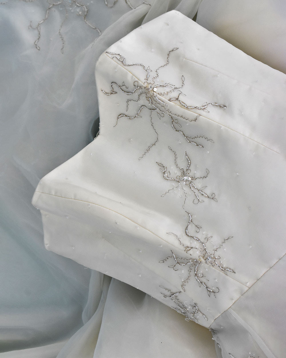 Tiffany Bridal Ivory A Line Wedding Dress Size 14