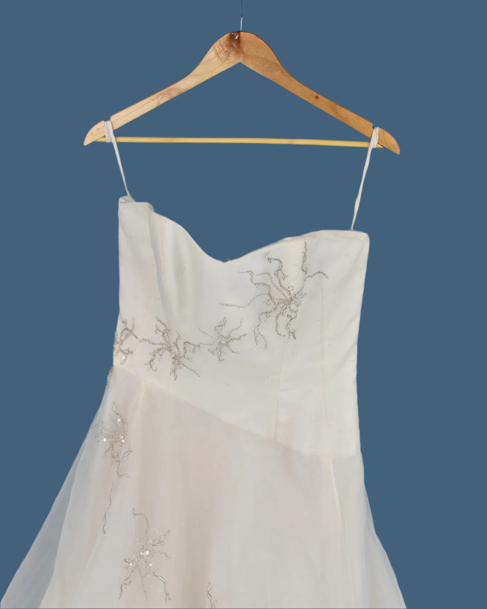 Tiffany Bridal Ivory A Line Wedding Dress Size 14