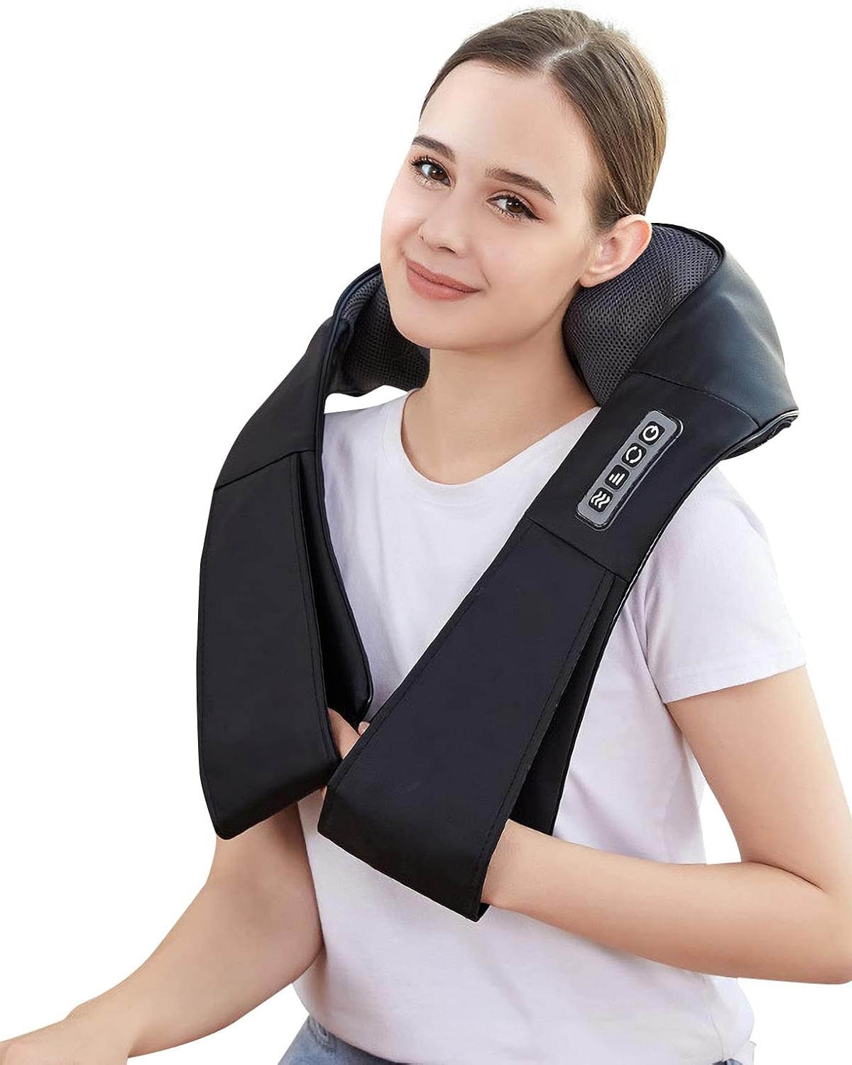 LAOBEN Neck Massager Heat Deep Tissue Massage