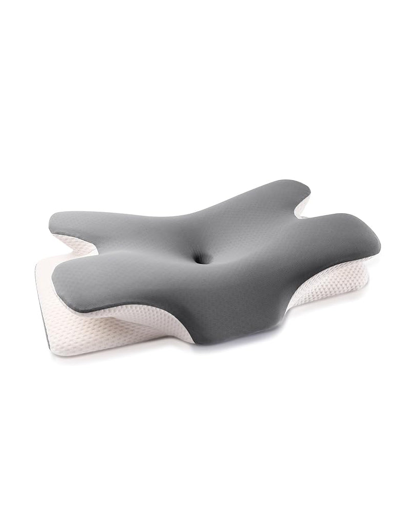 MULISOFT Memory Foam Pillow Ergonomic Grey