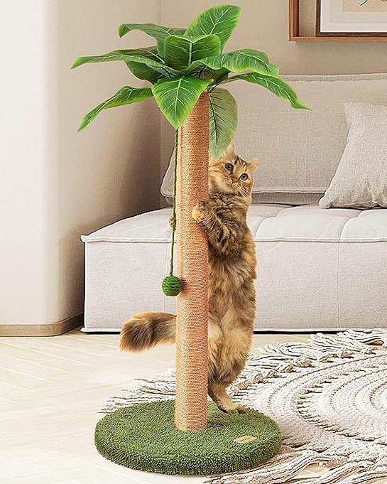 Indoor Cats Palm Tree Cat Scratching Post 84cm