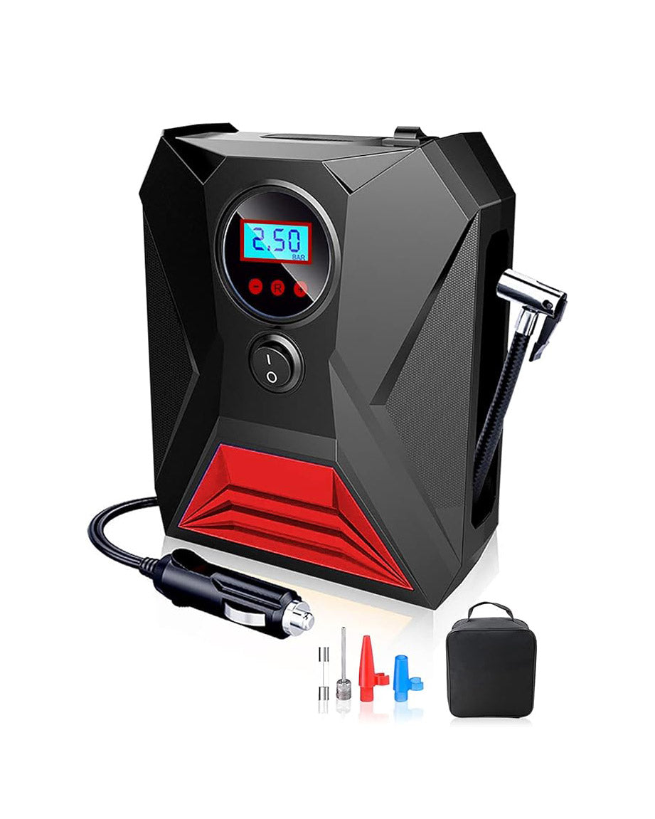 E-SMARTER Car Tyre Inflator Air Compressor Portable
