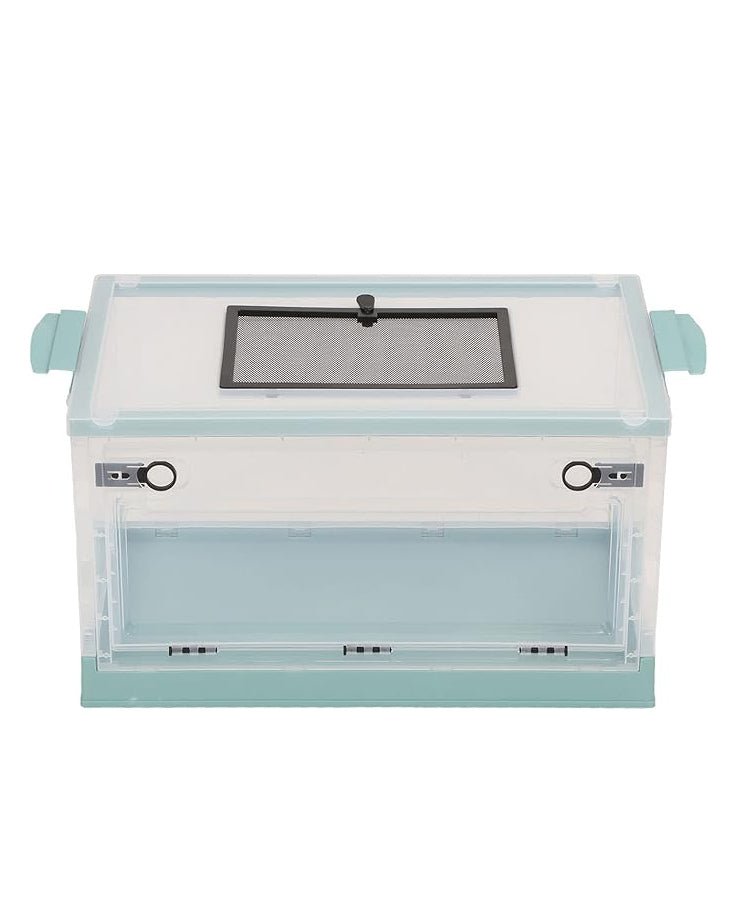 Hamster Transparent Cage Large Capacity Breathable Blue