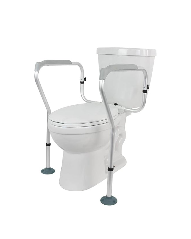 Vive Toilet Rail Bathroom Safety Frame Grab Bar