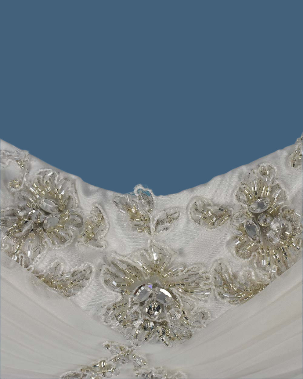 Kay Mason Ivory Ruffle Princess Wedding Dress Size 10