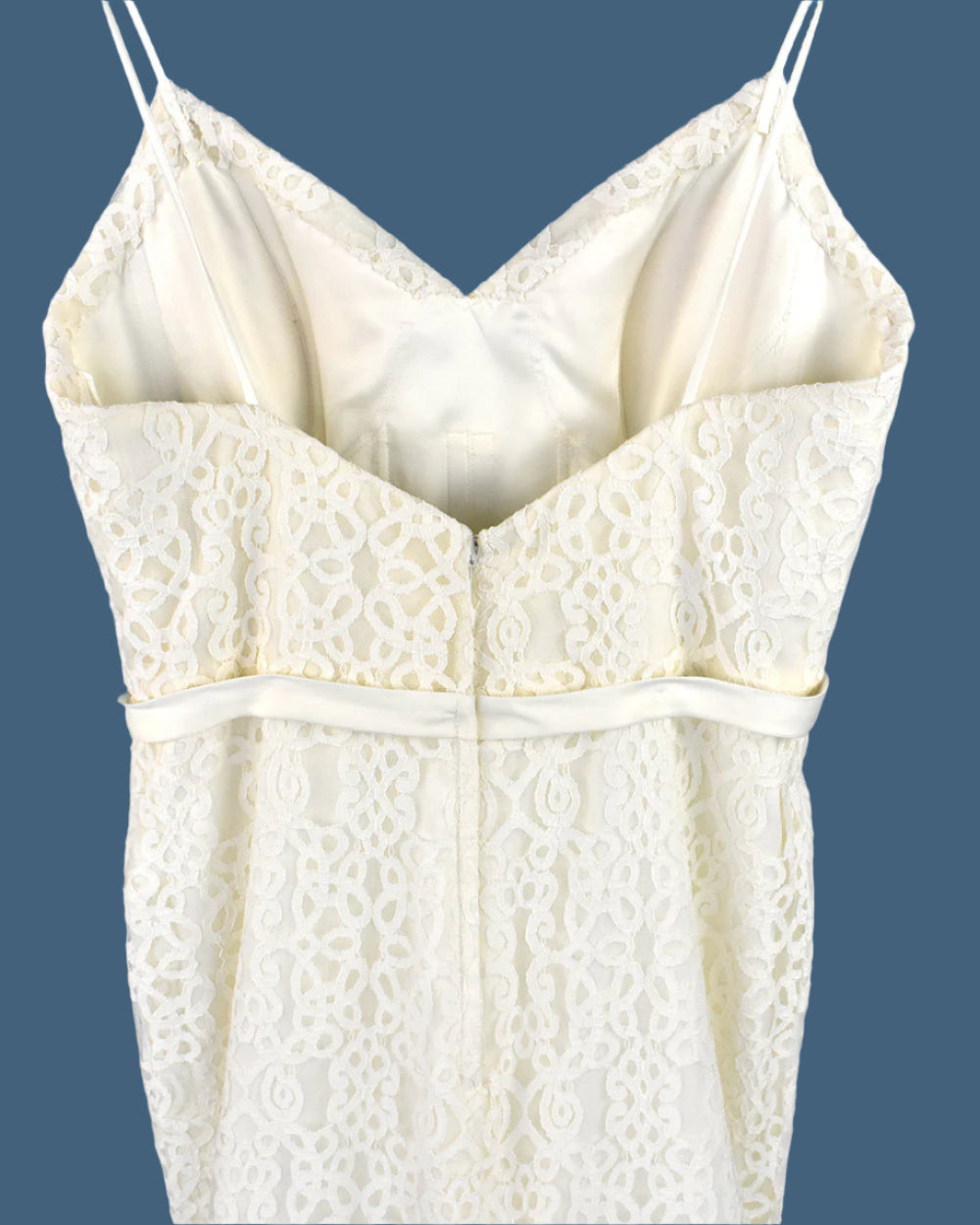 Phil Collins Ivory Mermaid Wedding Dress Size 16