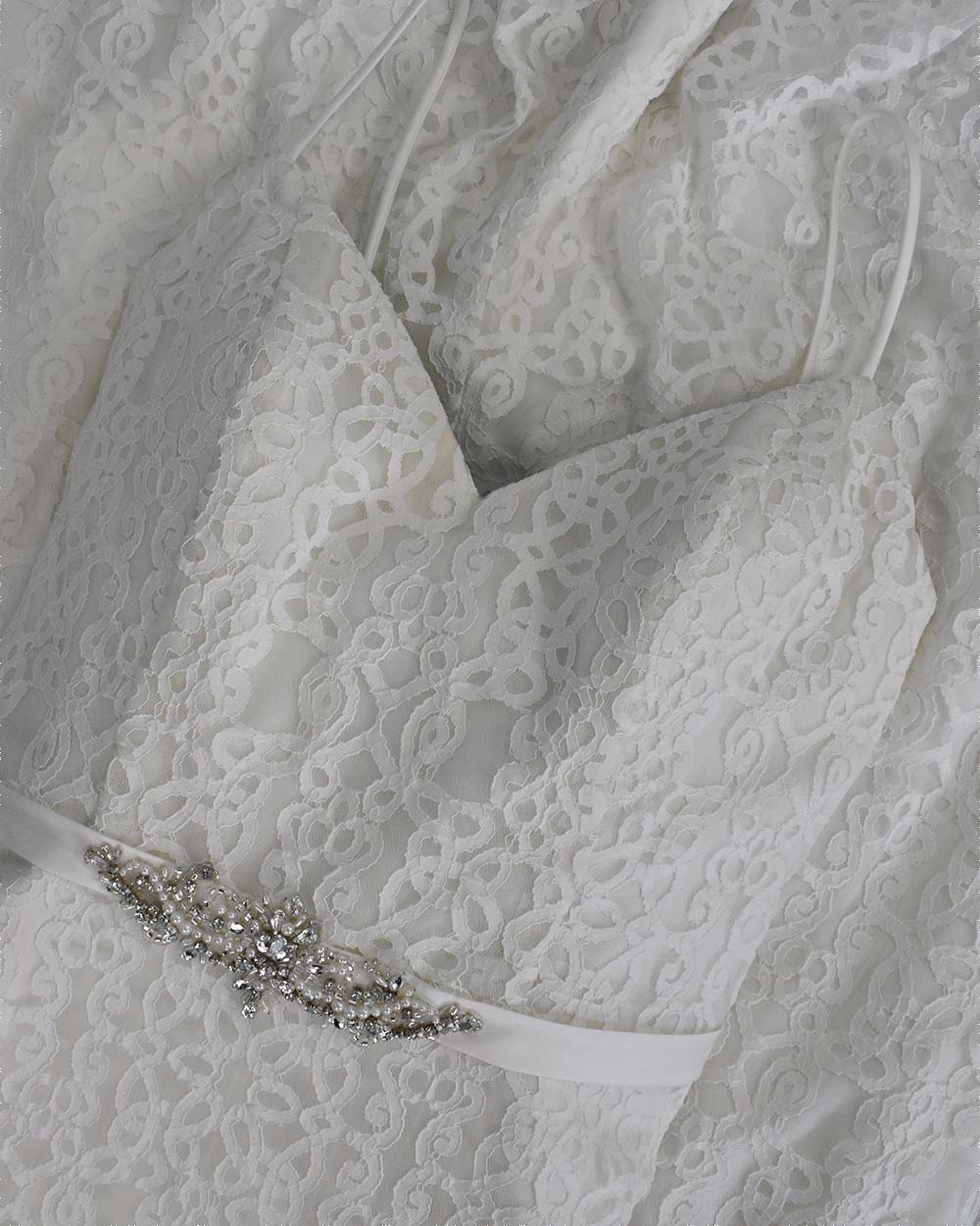 Phil Collins Ivory Mermaid Wedding Dress Size 16