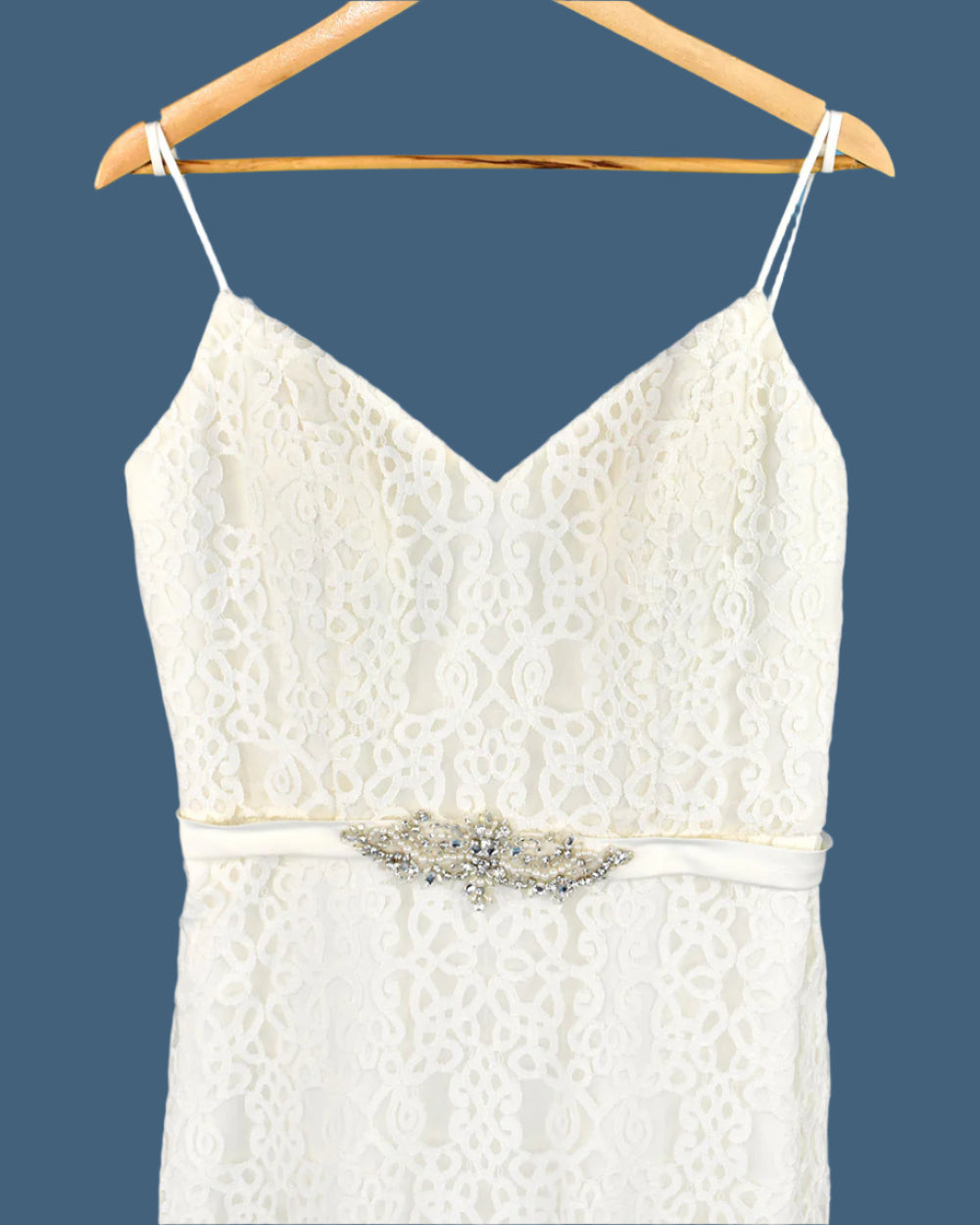 Phil Collins Ivory Mermaid Wedding Dress Size 16