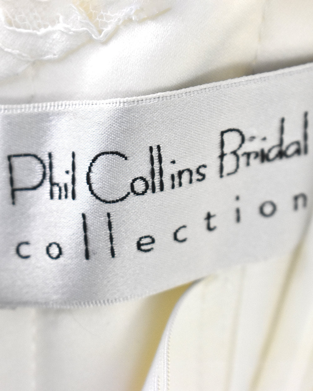 Phil Collins Ivory Mermaid Wedding Dress Size 16
