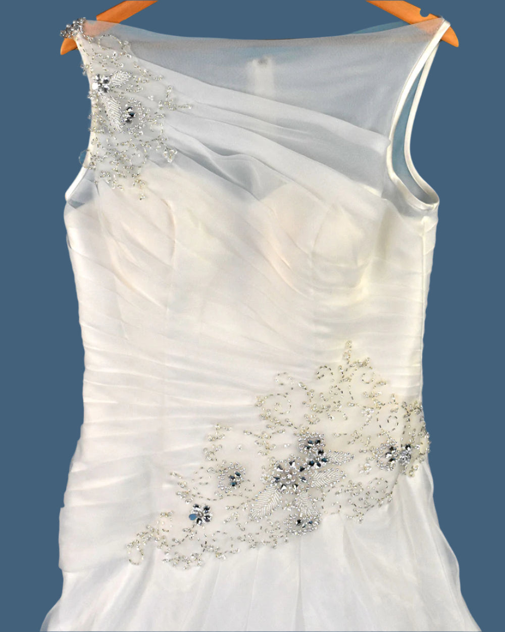 Phil Collins Ivory A Line Wedding Dress Size 16