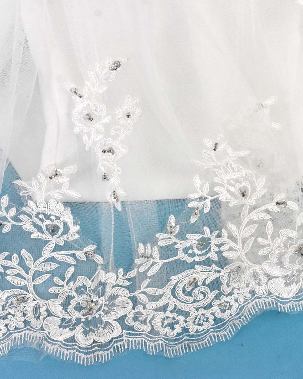 Anna Sorrano Pale Ivory Fishtail Wedding Dress Size 8