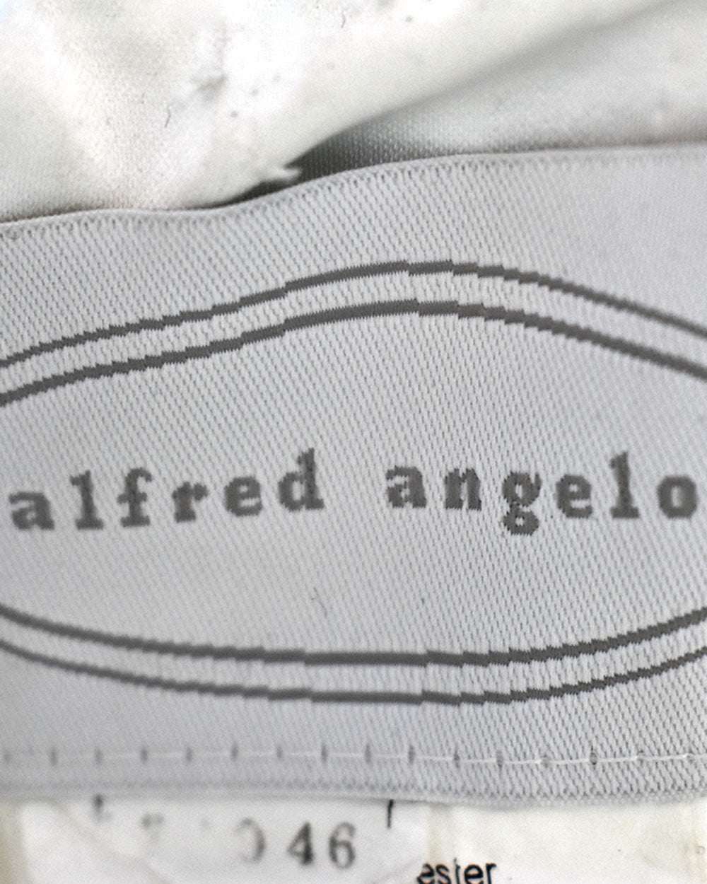 Alfred Angelo White A Line Wedding Dress UK 12