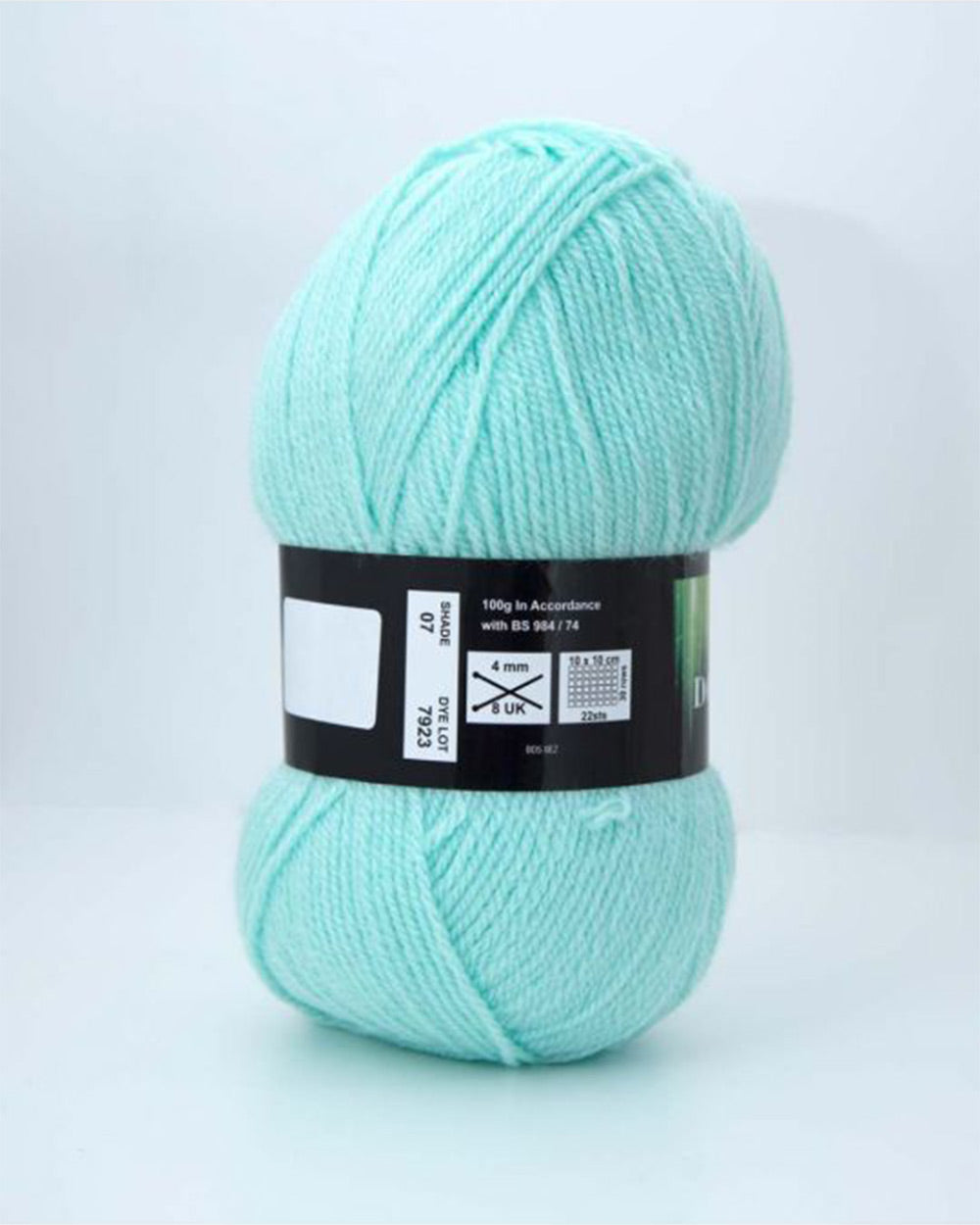 Single Ball Double Knit Wool Mint Green