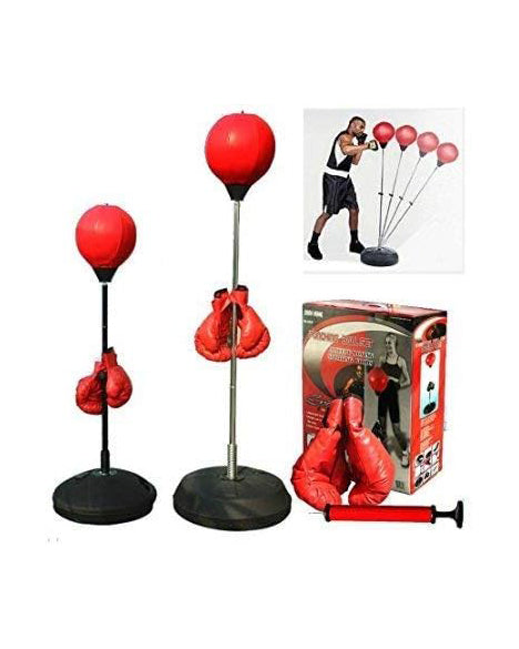 Boxing Punching Ball Set Training with Gloves