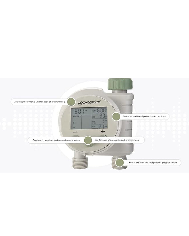 Appygarden Edge 2 Plus Programmable Sprinkler Hose Faucet