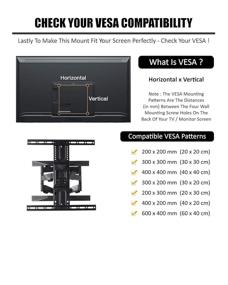 ETHU TV Wall Mount for 40-80 Inch LED LCD TVs