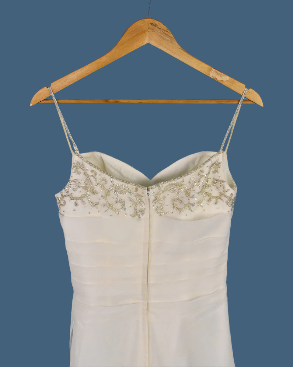 Euro Bride Ivory Fitted Wedding Dress Size 10