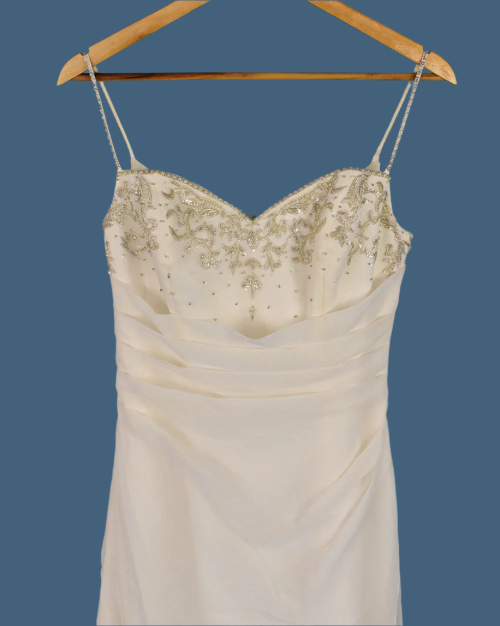 Euro Bride Ivory Fitted Wedding Dress Size 10