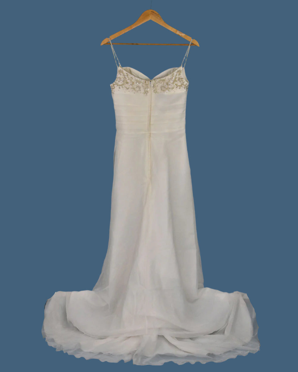 Euro Bride Ivory Fitted Wedding Dress Size 10