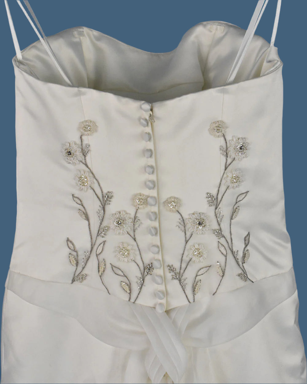 Ashley Love Ivory Trumpet Wedding Dress Size 12