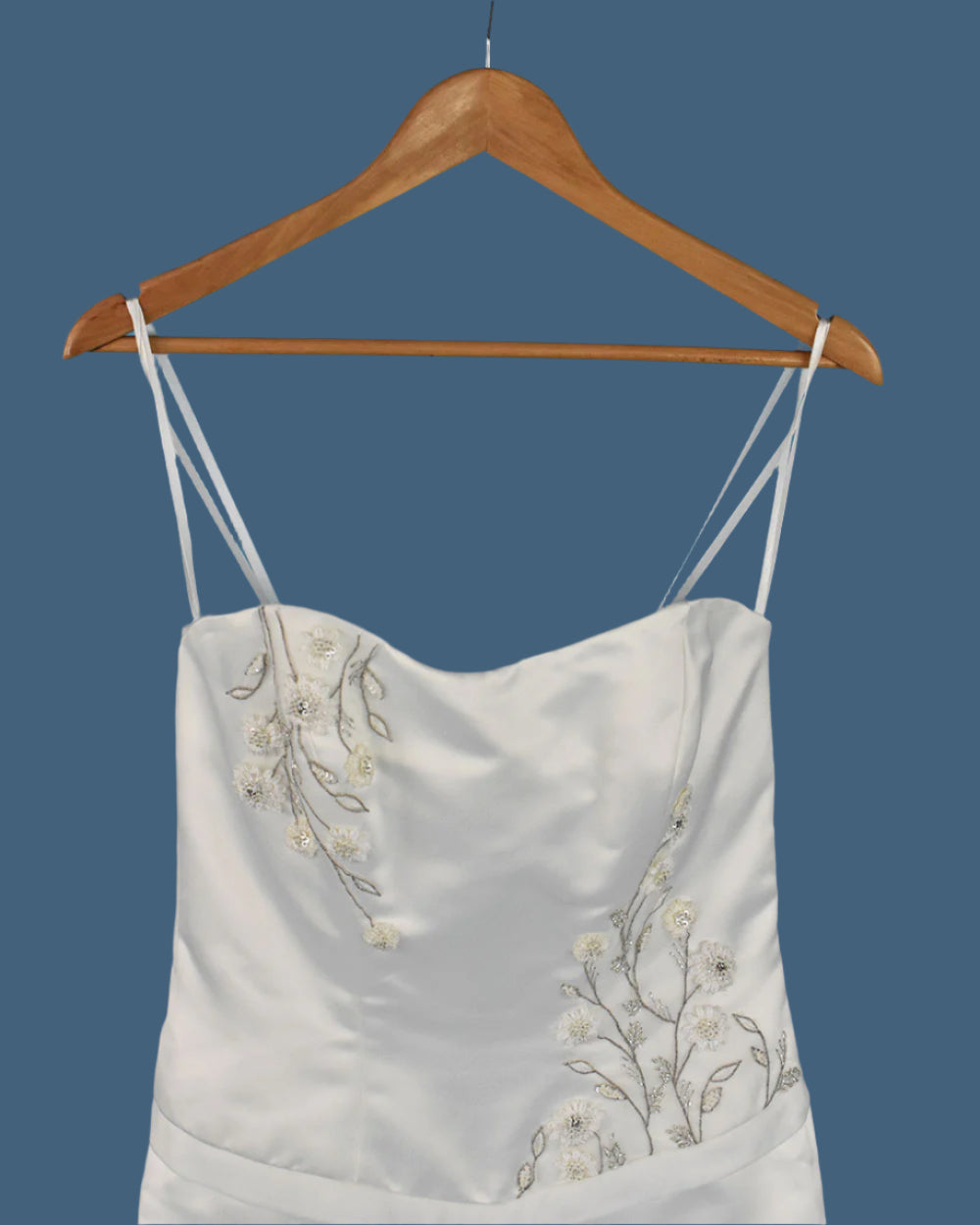 Ashley Love Ivory Trumpet Wedding Dress Size 12