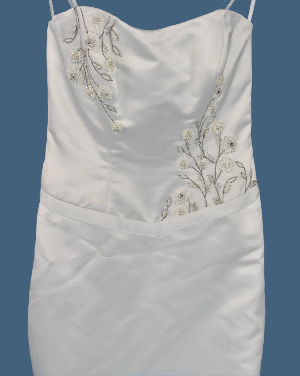 Ashley Love Ivory Trumpet Wedding Dress Size 12
