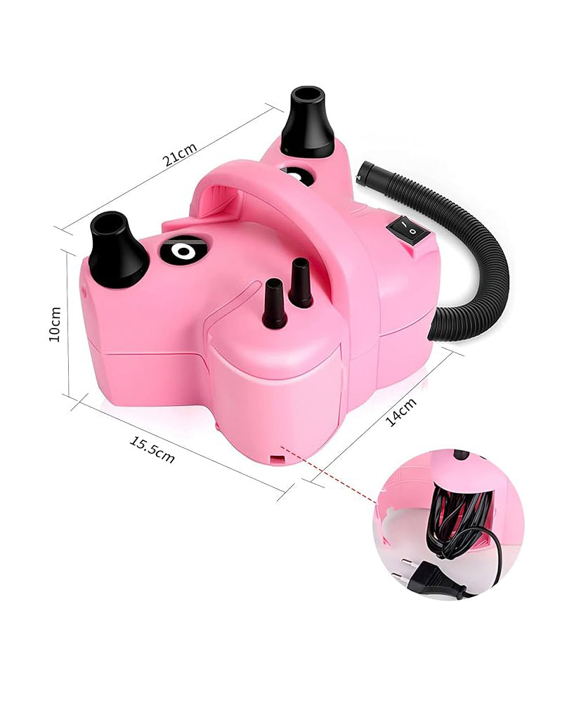Nestling Electric Air Pump 5 Nozzles to Inflate or Deflate