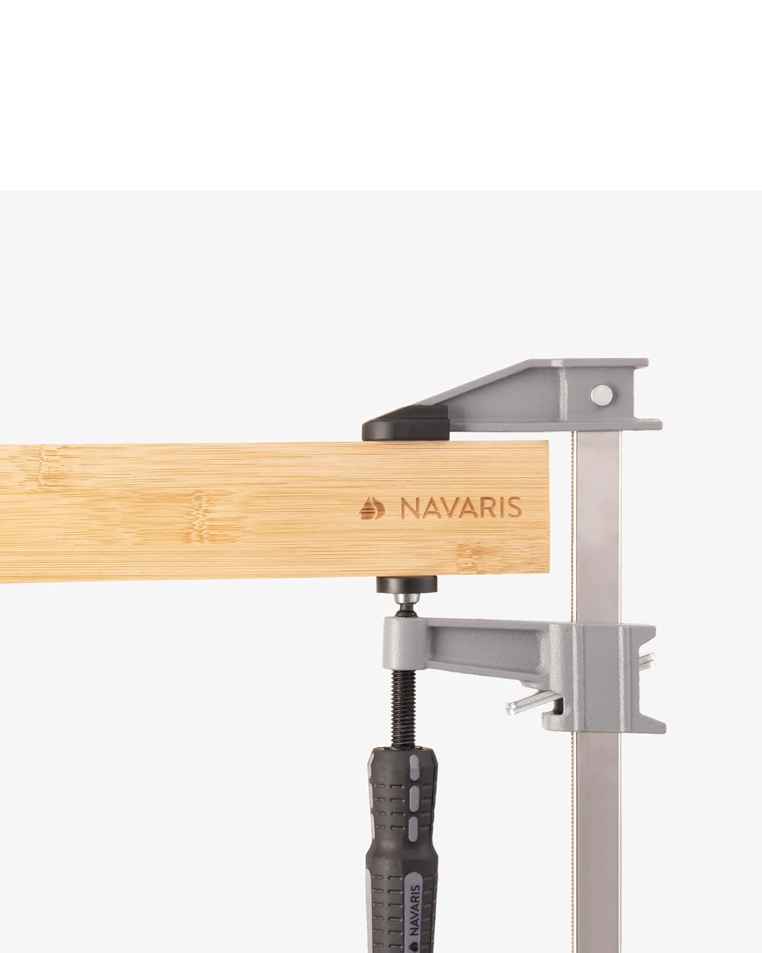 Navaris Carpentry Quick Grip F Steel Clamps Set of 4