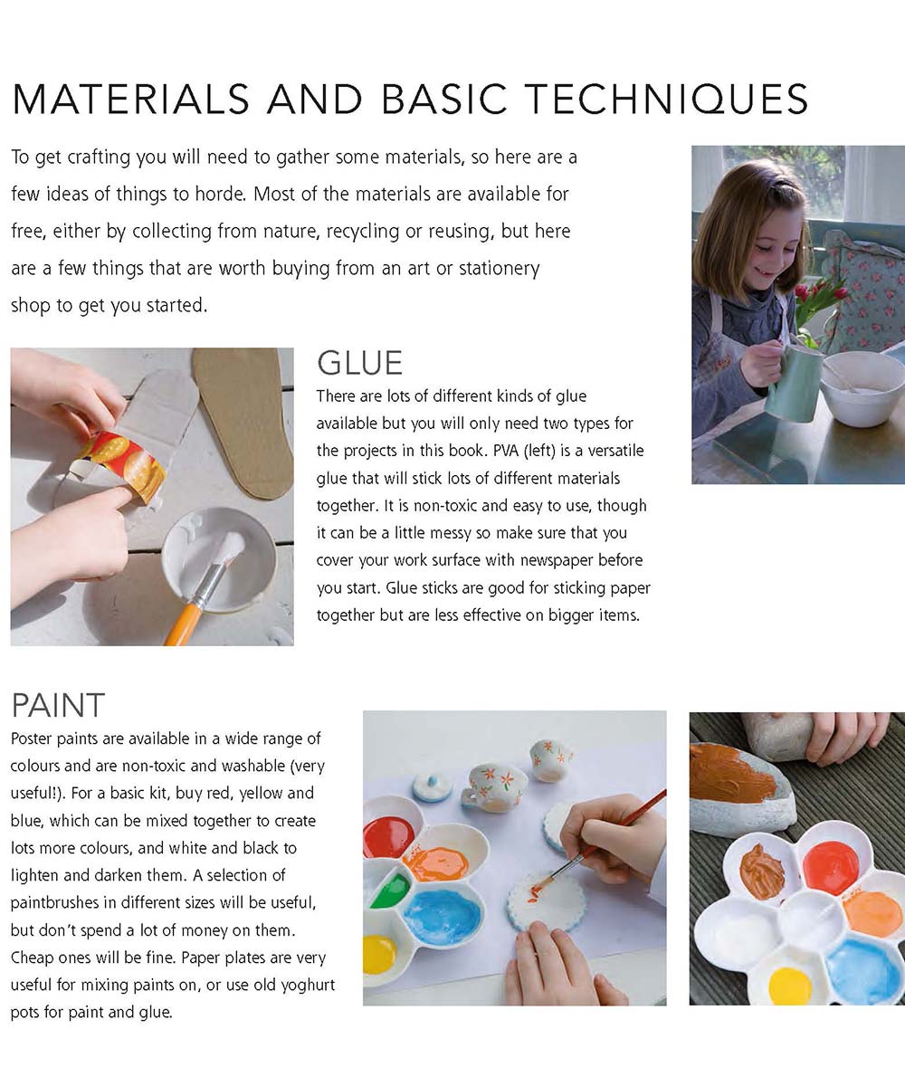 Looking to keep the kids entertained? This gift book is perfect for afternoon projects without buying anything extravagant. 35 creative projects for children using natural and recycled materials. Let them make their own toys, games, gifts, ornaments and more. Encouraging children to use their creative flair.