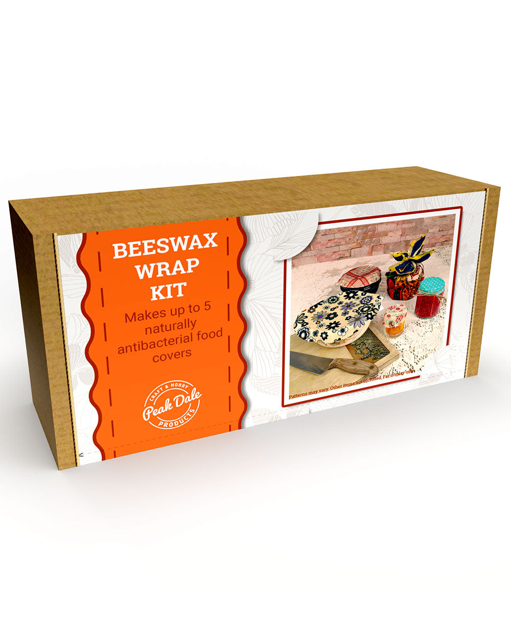 Want to reduce your use of single-use plastic? This Beeswax Food Cover Craft Kits could be just the solution.  Beeswax is an all-natural, antibacterial, waterproof and eco-friendly super material. The amazing properties of beeswax are perfect for the preservation of food.