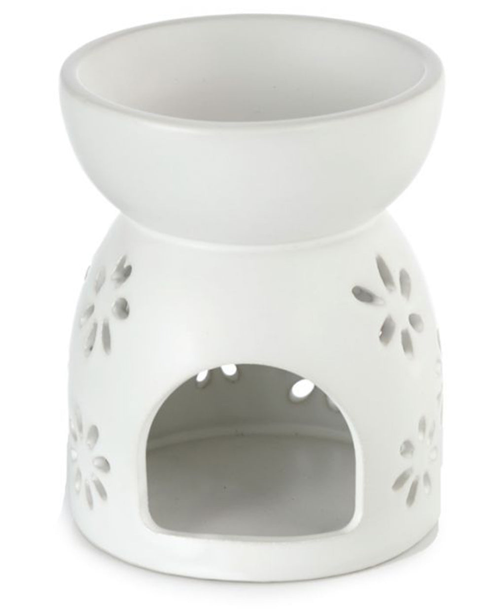 Wax Burner And Oil Burner Ceramic, Daisy