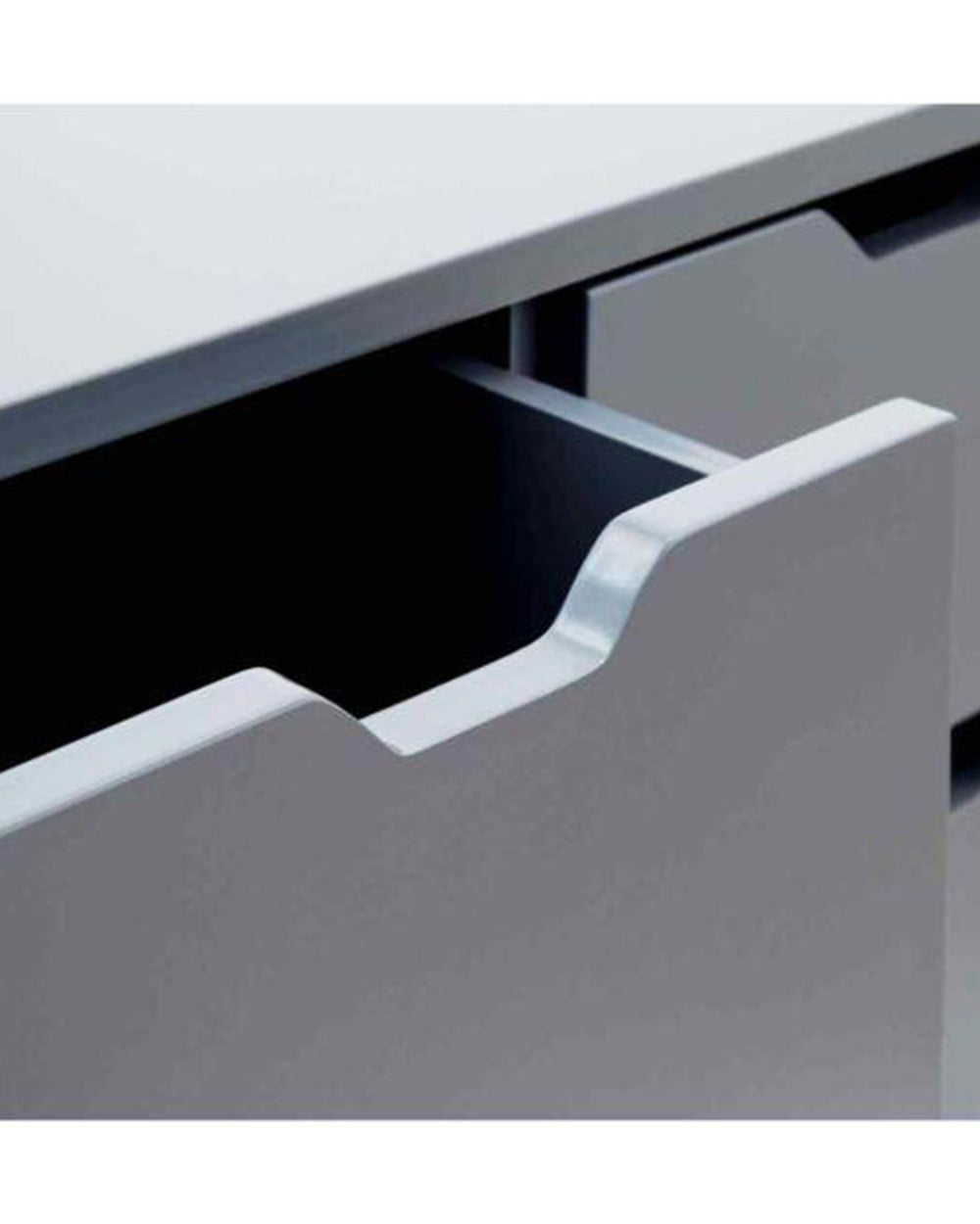Nyborg 2 + 2 Drawer Chest Dark Grey