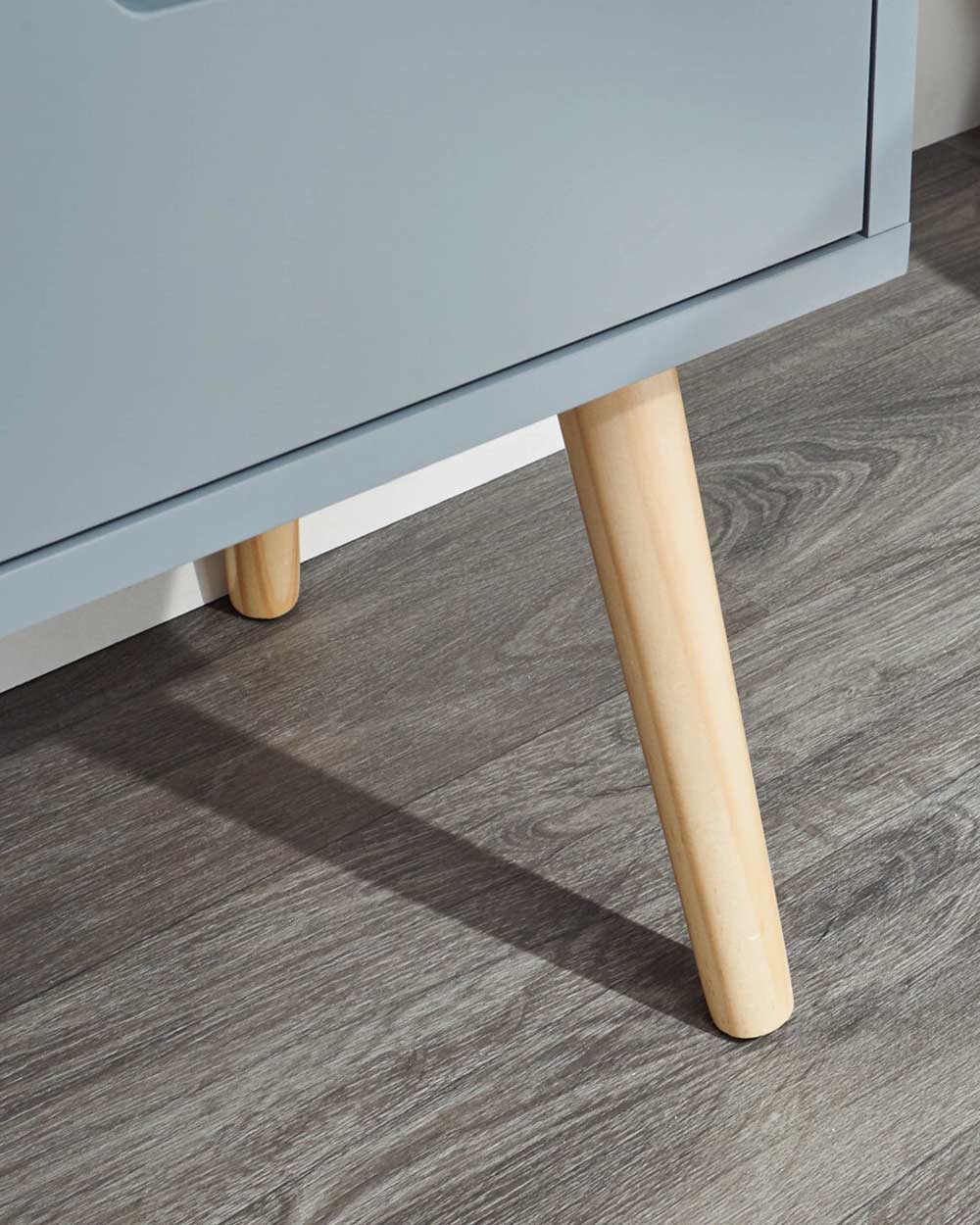 Nyborg 2 + 2 Drawer Chest Dark Grey