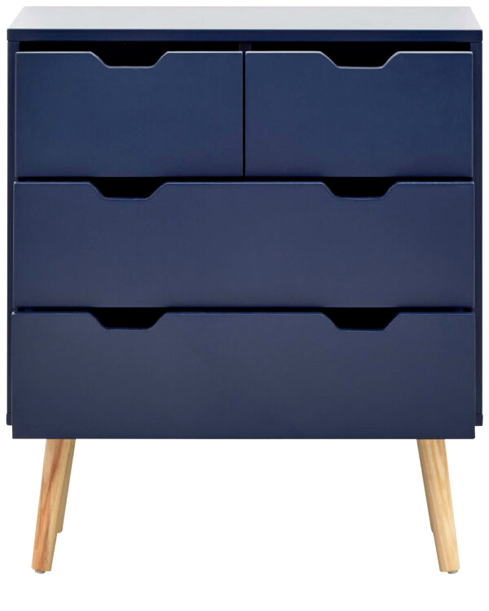 Nyborg 2 + 2 Drawer Chest Nightshadow Blue