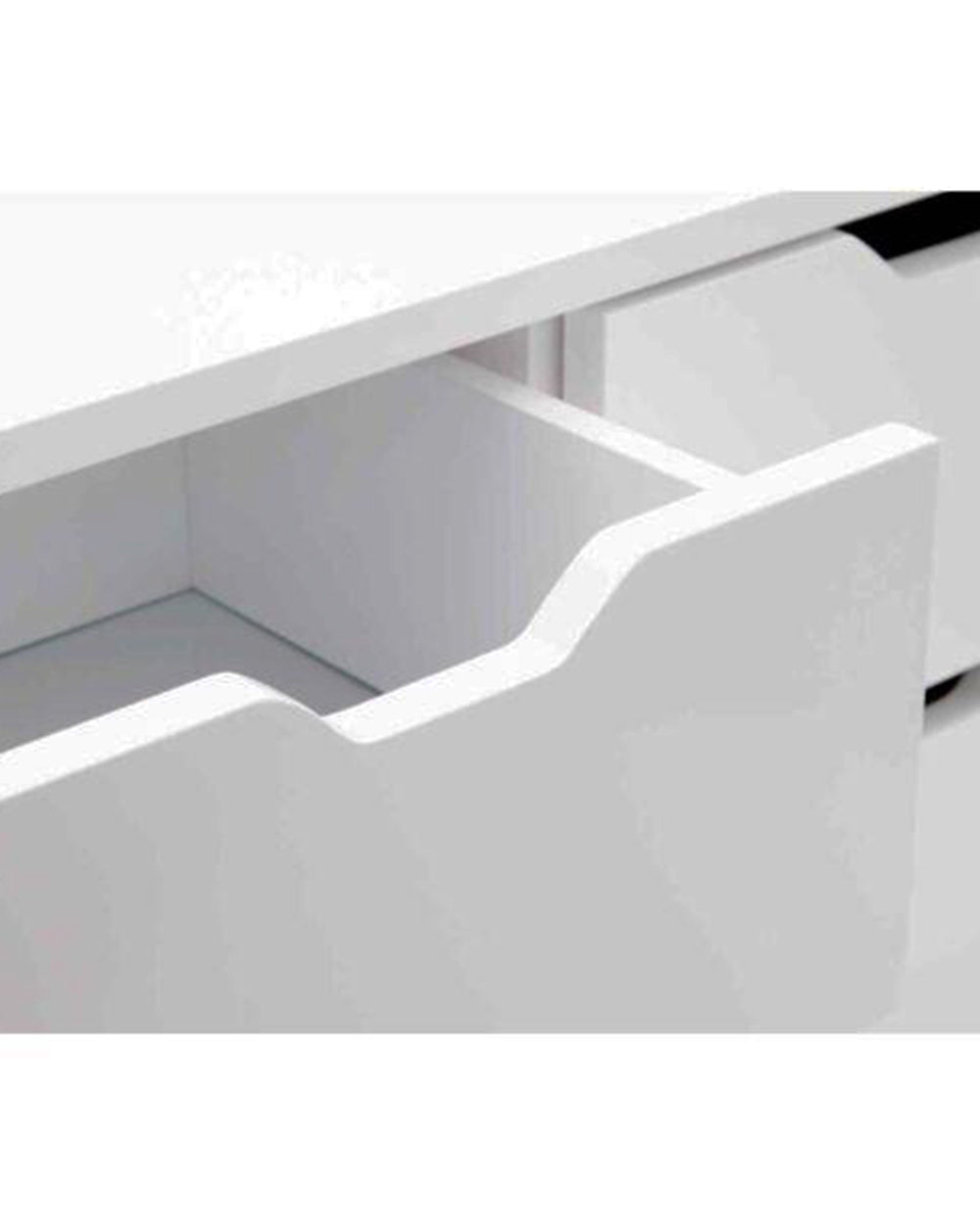 Nyborg 2 + 2 Drawer Chest White