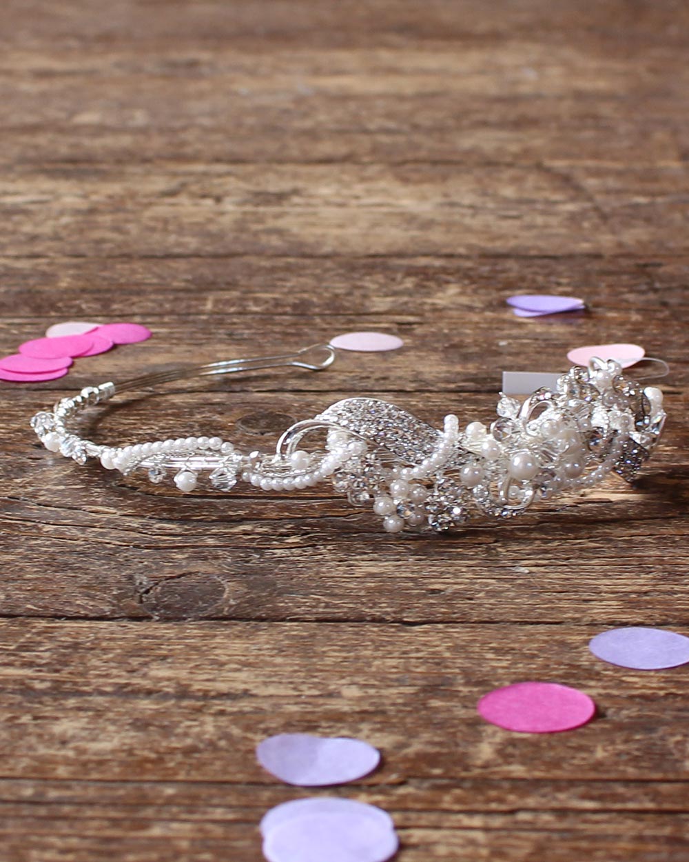 Wedding Headband Elegant Bead And Crystal