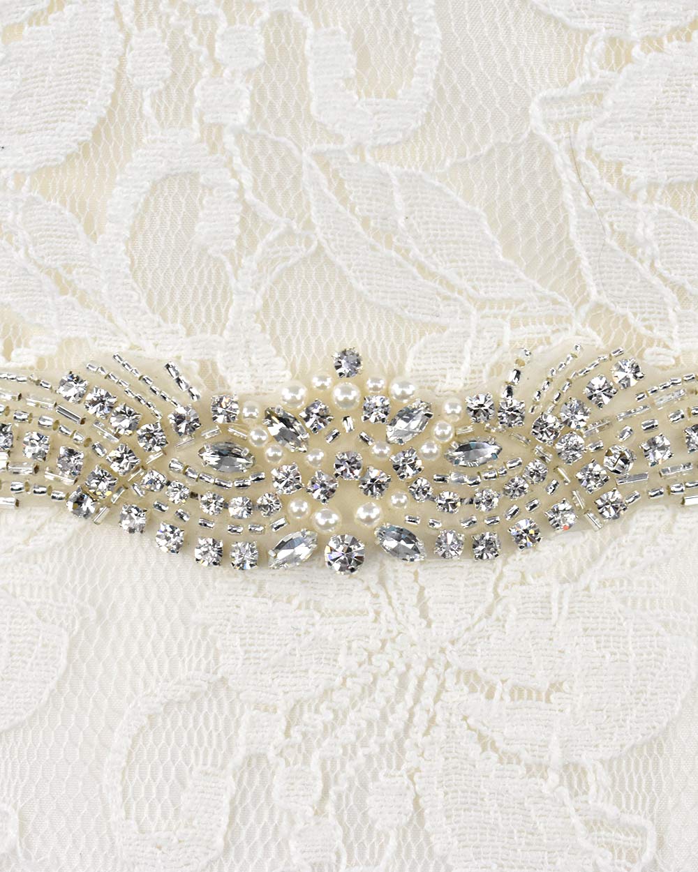 Wedding Belt Glitz, Beads And Pearls