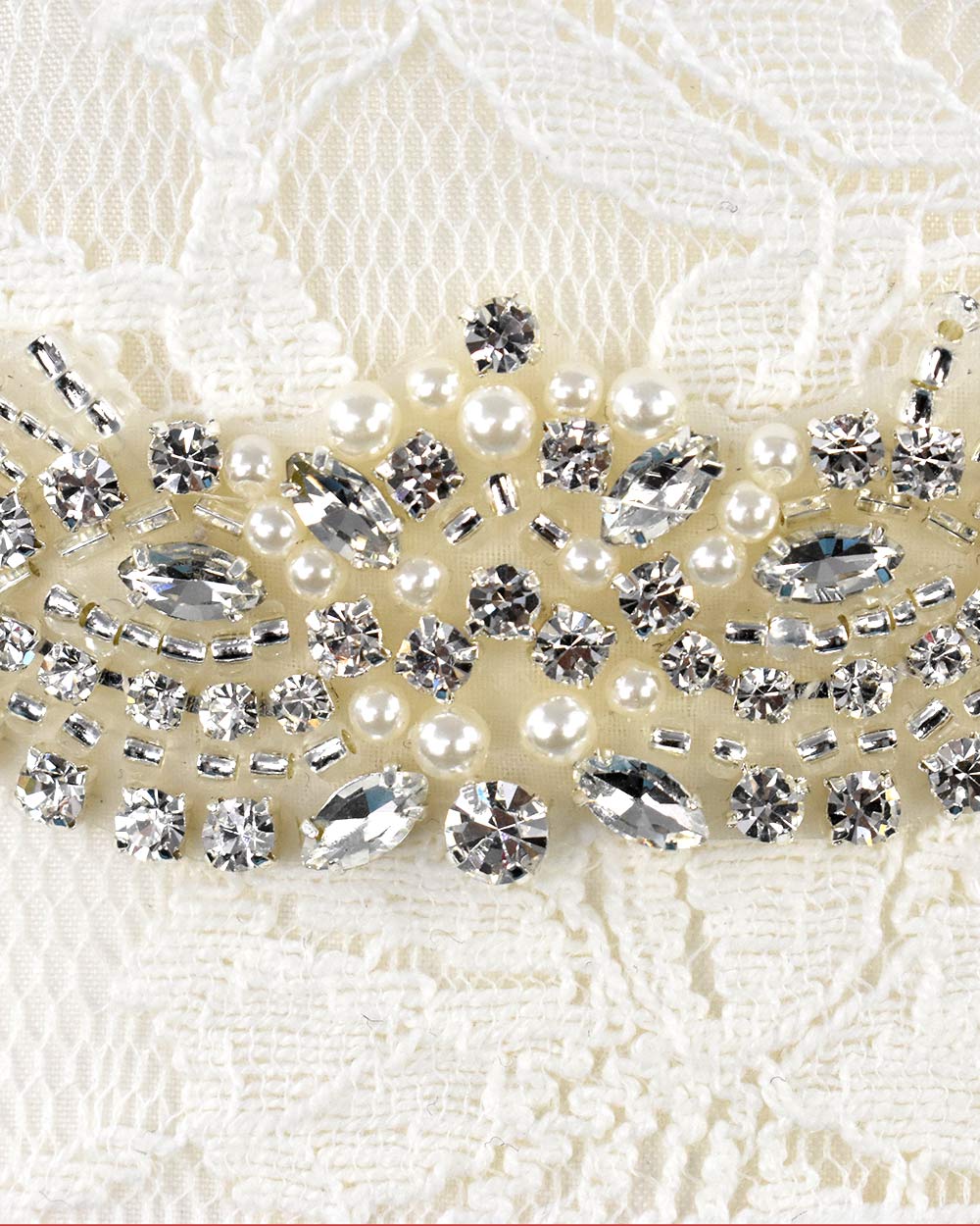 Wedding Belt Glitz, Beads And Pearls