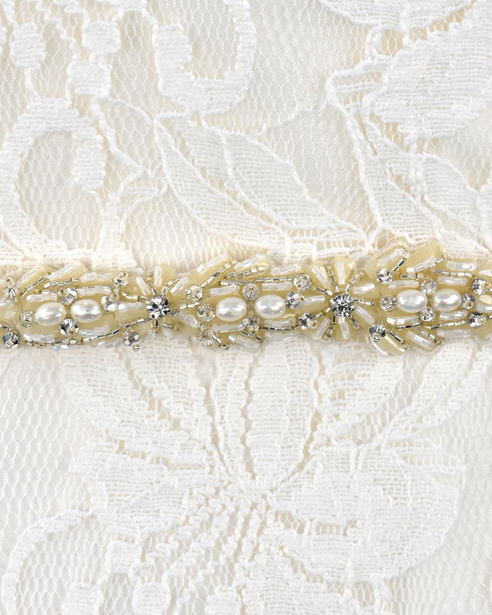 Wedding Belt Beaded Floral Design