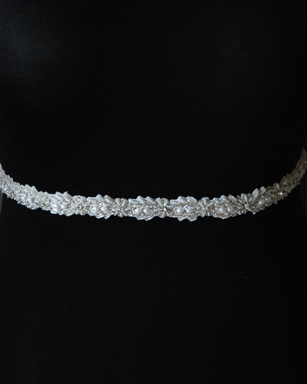 Wedding Belt Beaded Floral Design