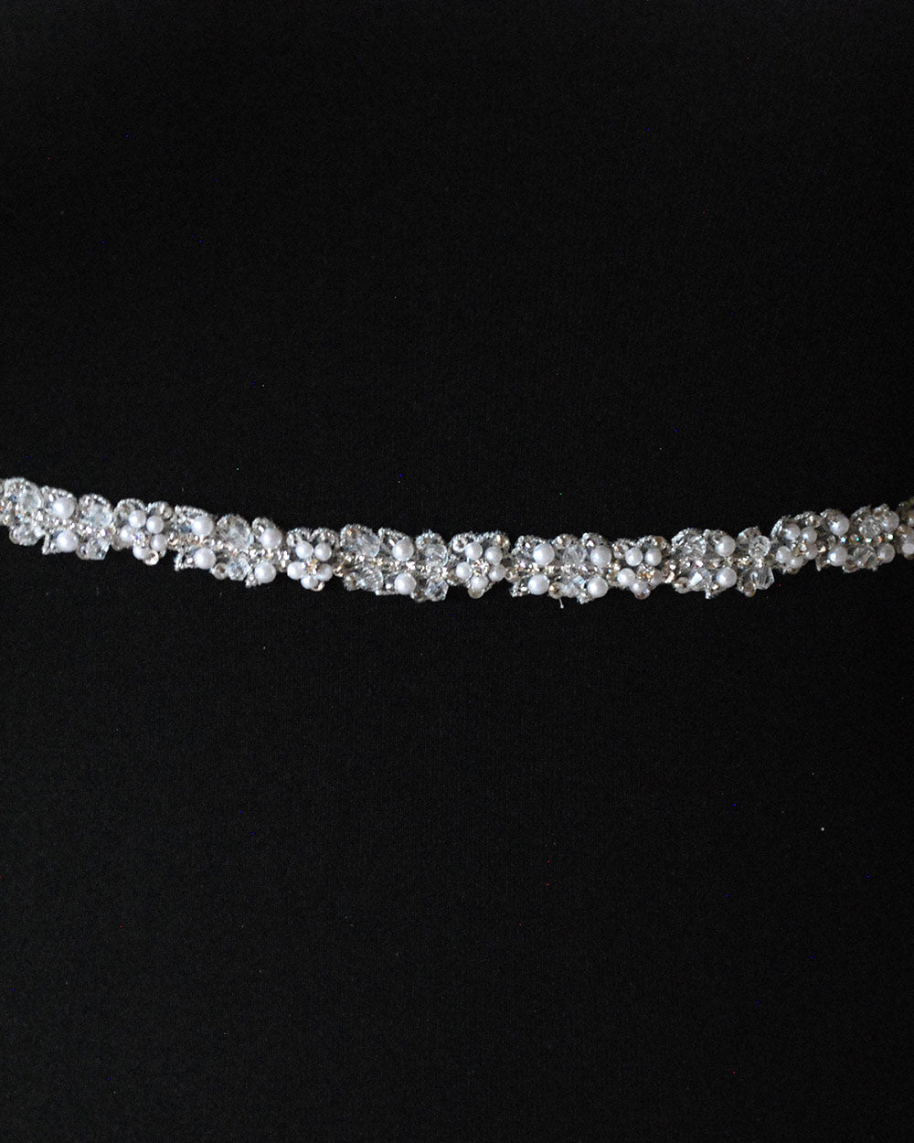 Wedding Belt Crystal And Pearl Daisy