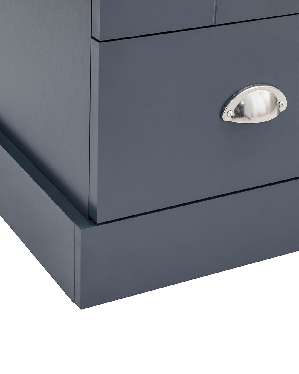 2 Door Wardrobe with 1 Drawer Slate Blue